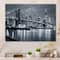 Designart - Panorama New York City at Night - Cityscape Canvas Print